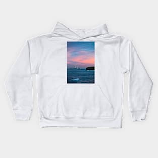 Last sunset of 2013 Kids Hoodie